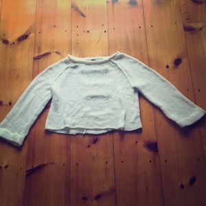 Free People Open Back Sweater